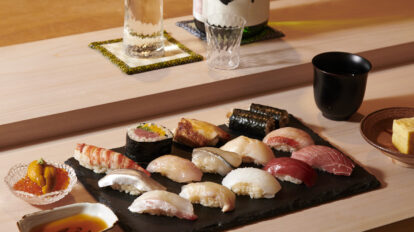 お昼も夜も1万円のおまかせコースだけ！憧れの“銀座でお寿司”は〈鮨いつつ〉で。