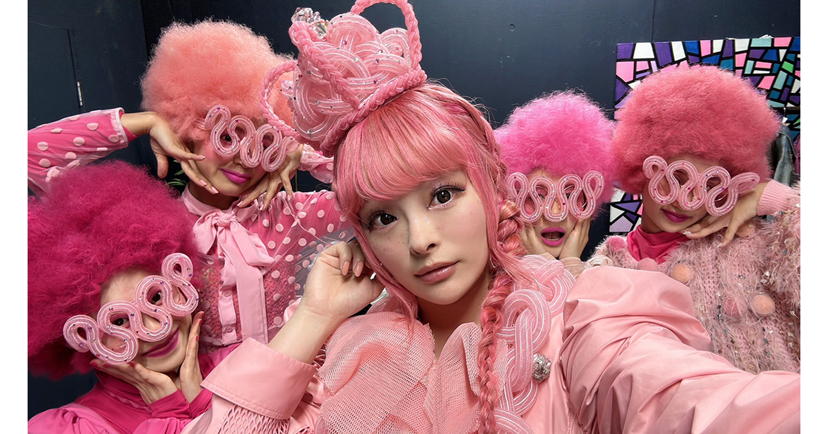 きゃりーぱみゅぱみゅ ピンク Tシャツ きゃりーぱみゅぱみゅ地方応援企画、日本武道館公演を記念して