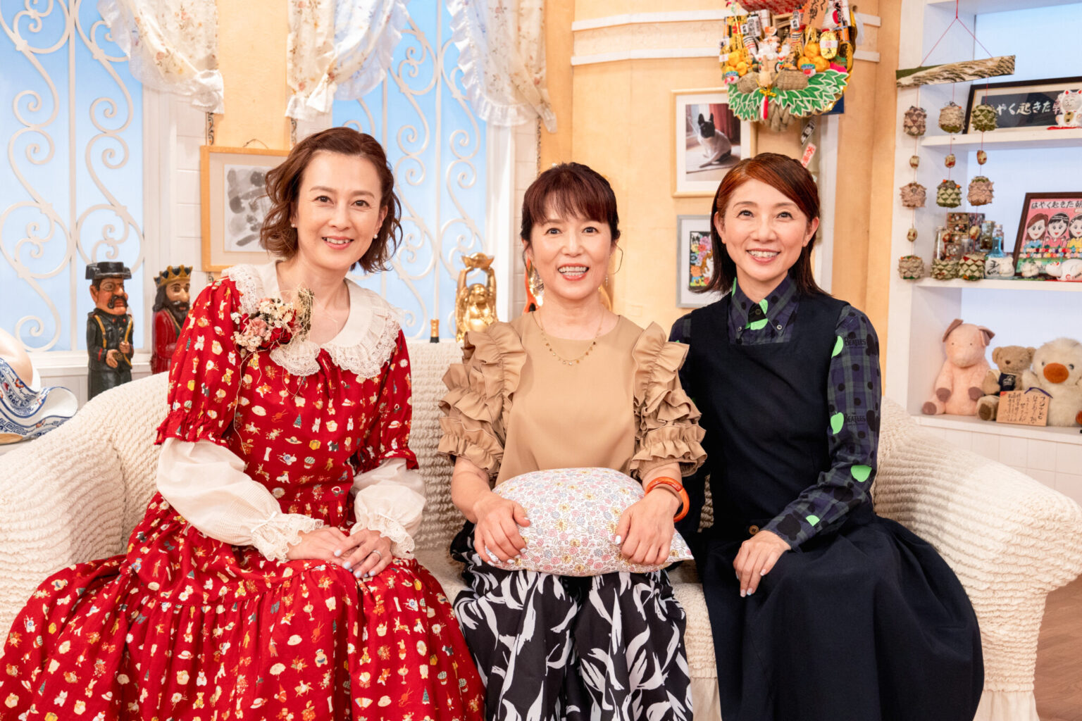 松尾直美、磯野貴理子、森尾由美