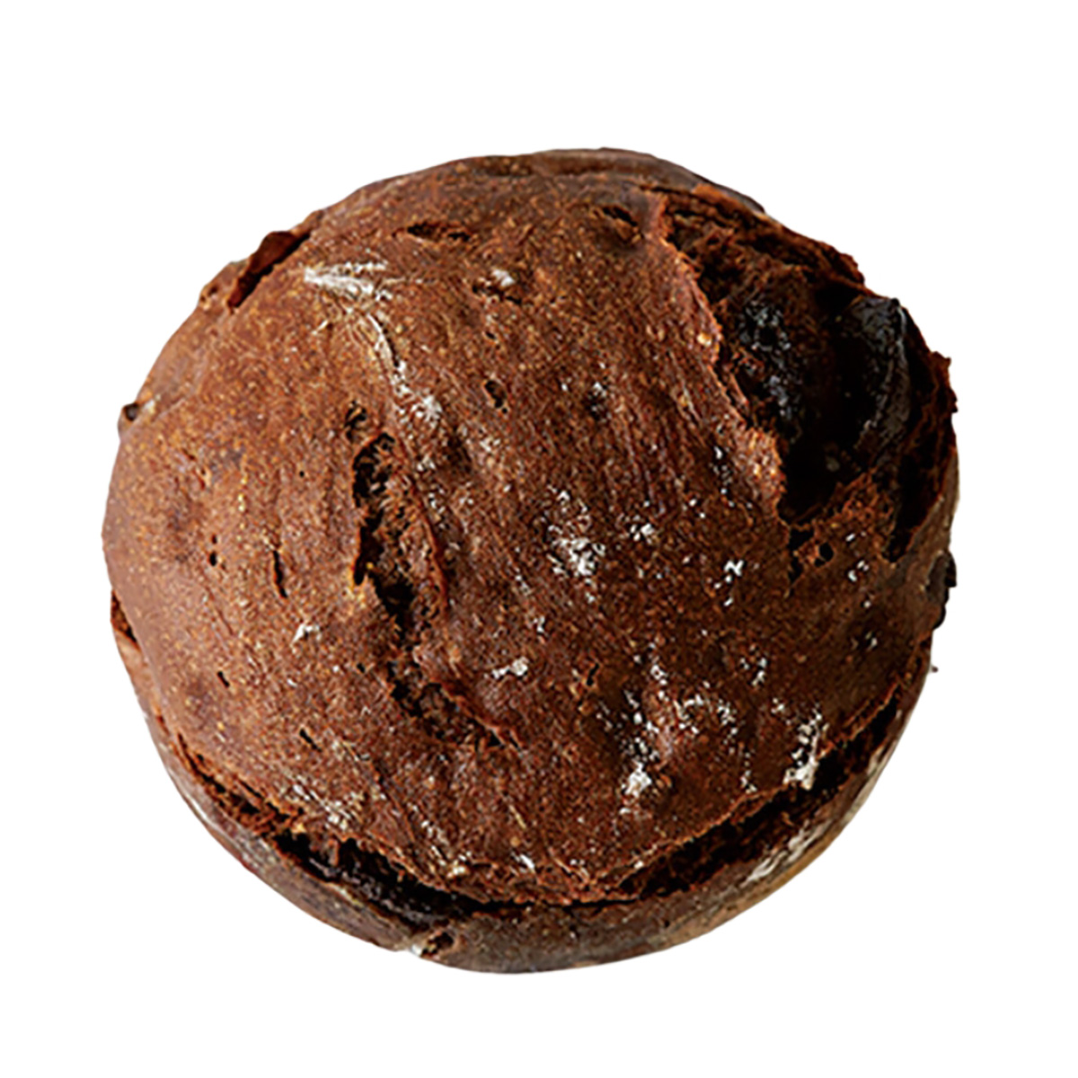 大人のチョコパンと称したいカカオ240円は温めても美味。カカオニブがアクセント。