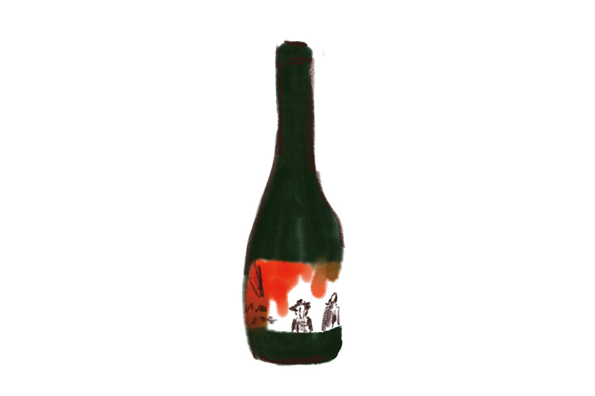 生産者：アド・ヴィヌム
商品名：レ・ザマン・モディ 2020（赤）
生産地：フランス（ローヌ・プロヴァンス）
価格：グラス（80㎖）1,800円、ボトル7,500円