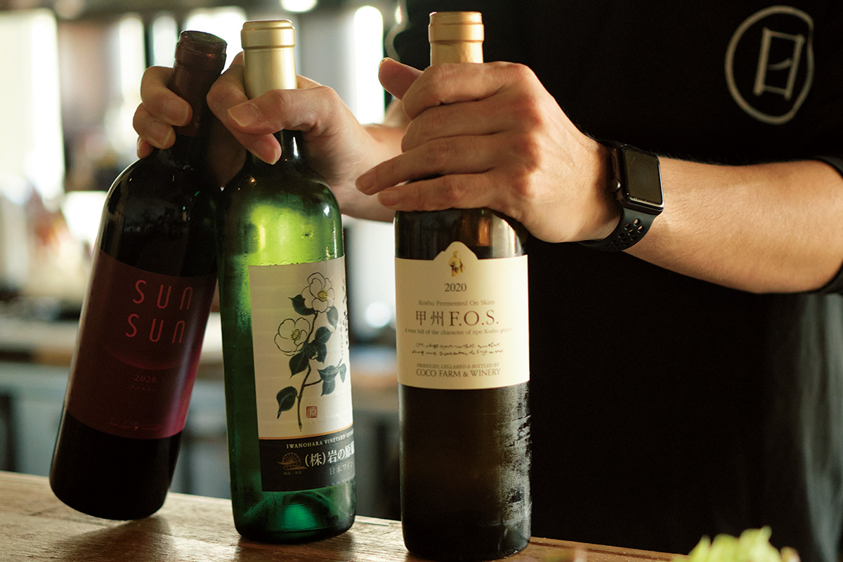 ワインは価格別リストで選びやすく、いろんな味が楽しめるのもうれしい。