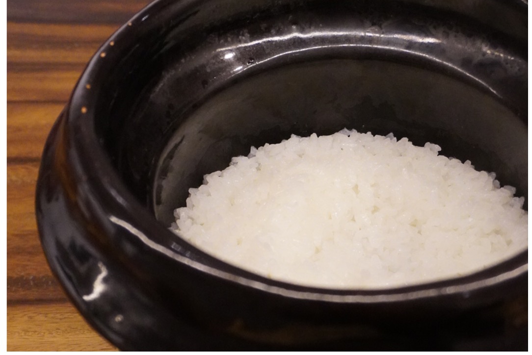 お米からご飯に変わるときの“煮えばな”を味わう演出も