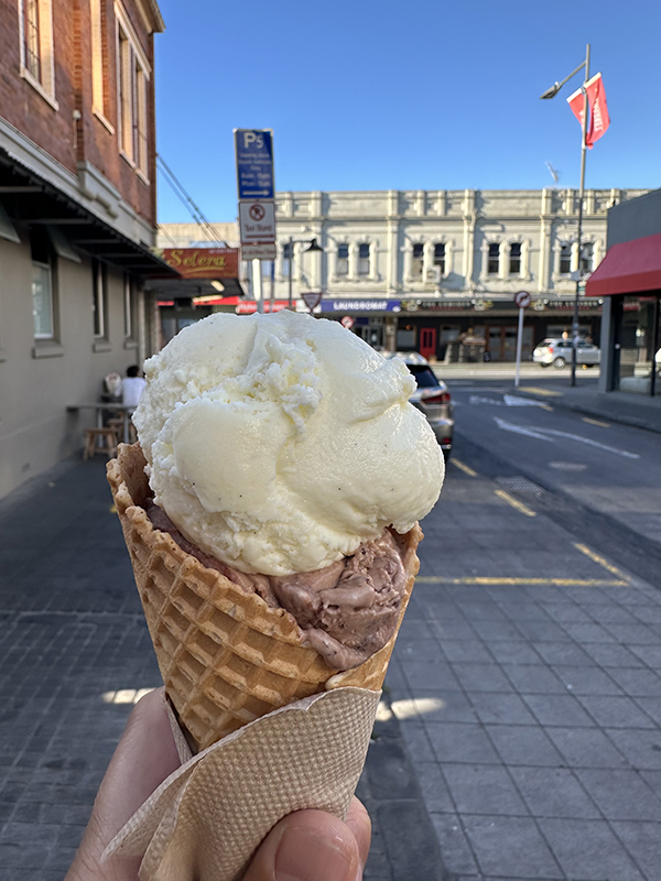 ニュージーランド Duck Island Ice Cream