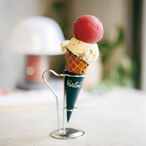 広尾〈Harlow ICE CREAM〉のアイス