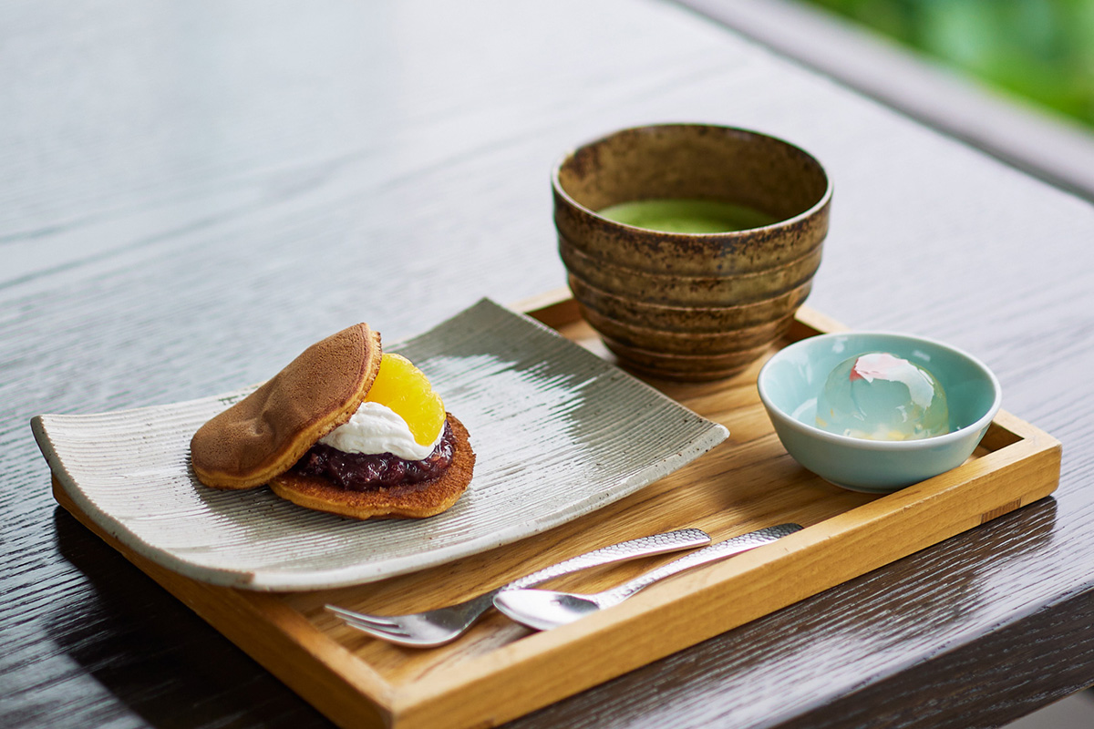 〈茶寮 風の杜〉の鎌倉段葛セット