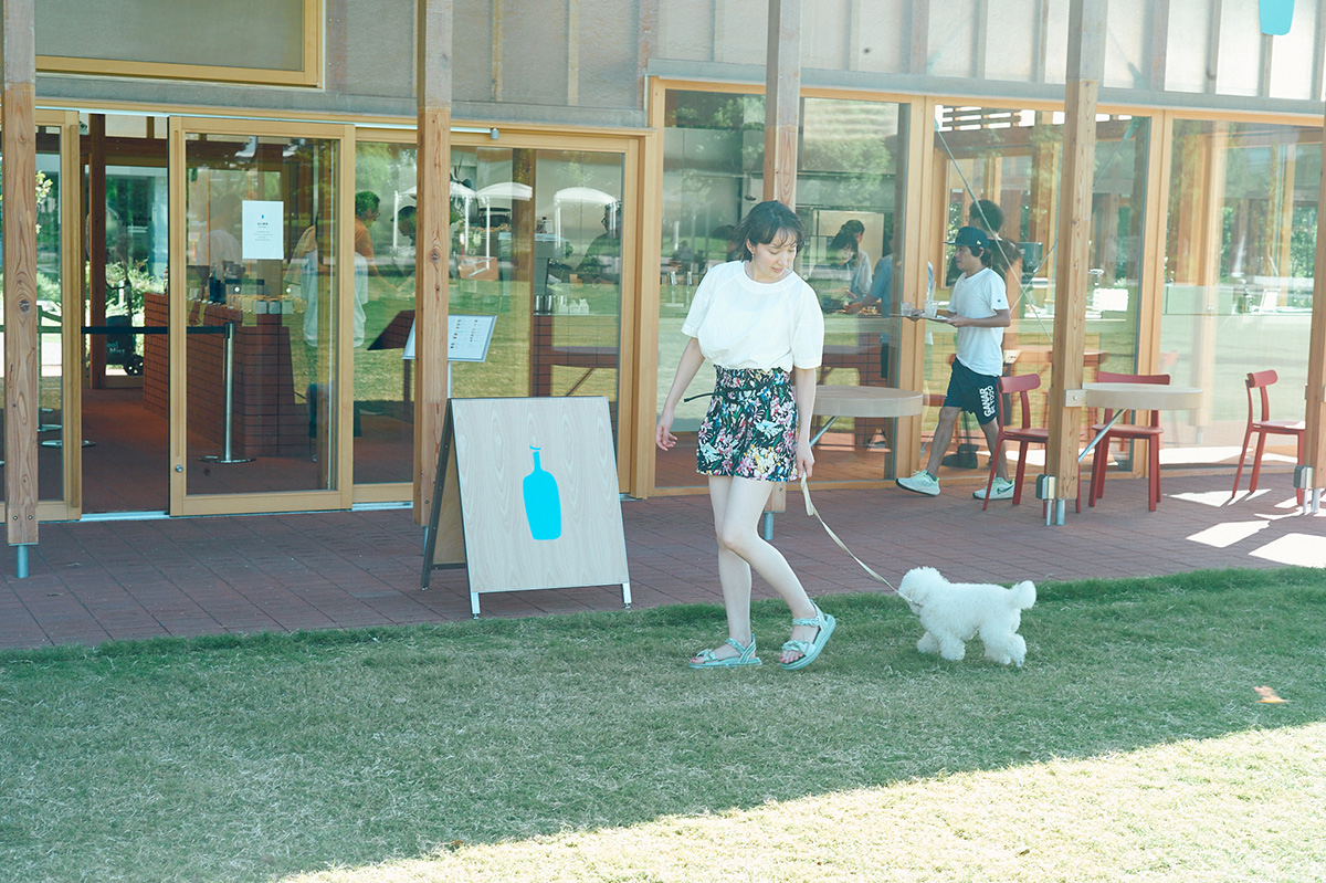 斉藤アリスと愛犬のリリー