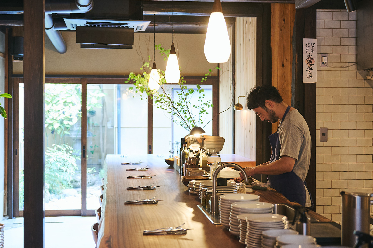 京都　Syn（シン）の店内