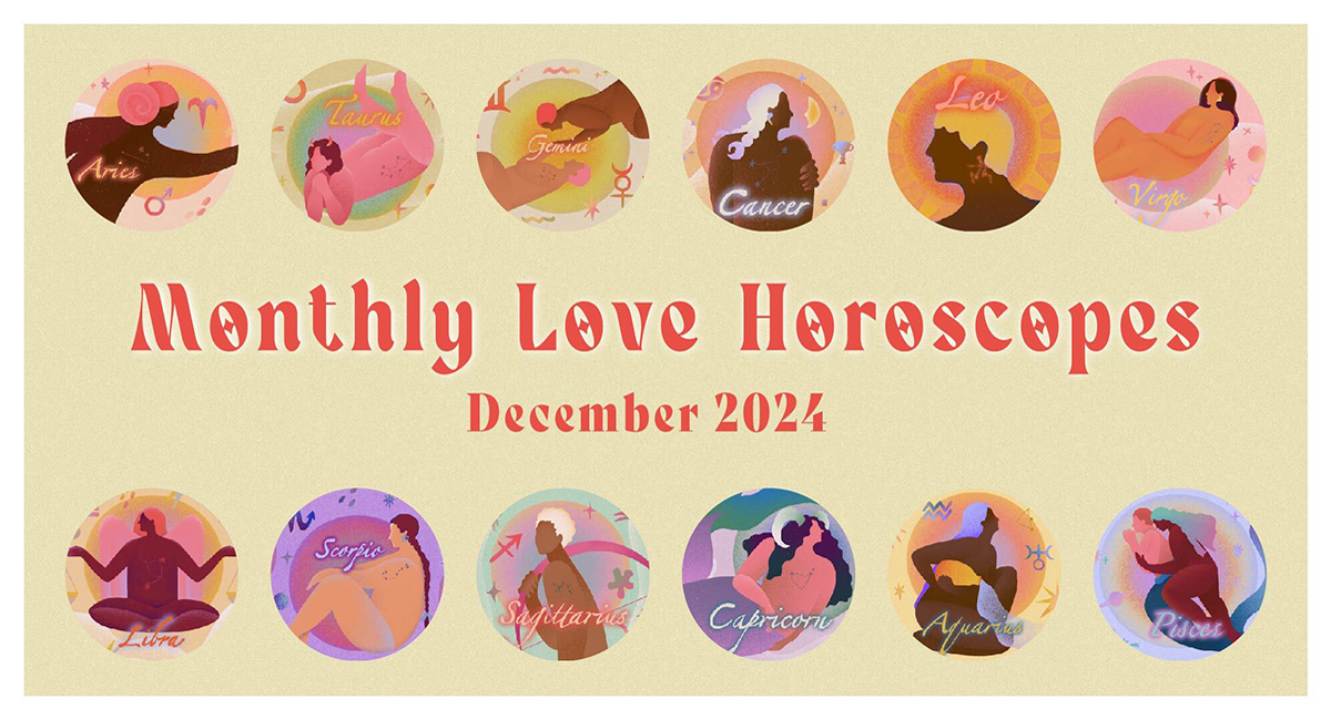 【12星座別】Monthly Love Horoscopes December 2024