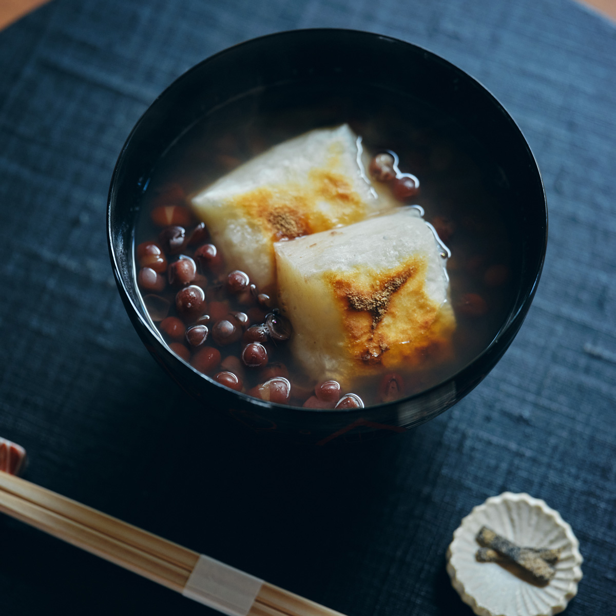 山代温泉の茶寮 なか尾のぜんざい