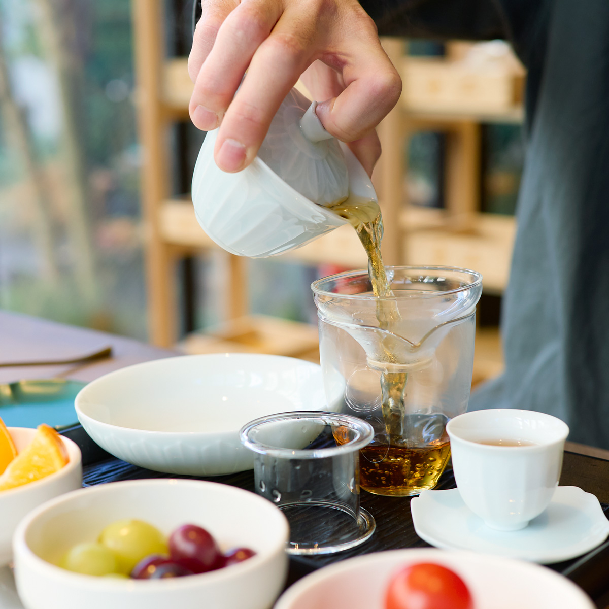 高田馬場にある虫二のお茶