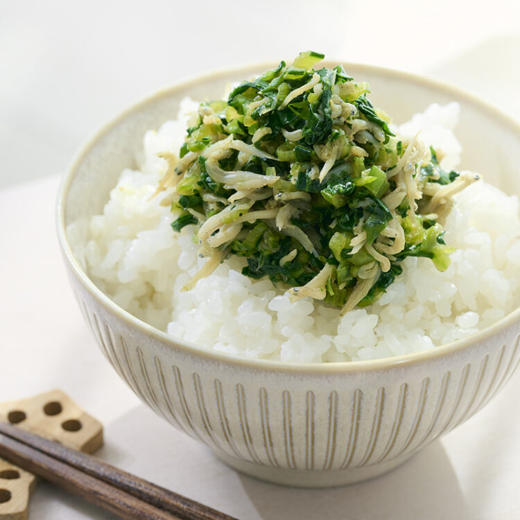 菅野ひろえ 小松菜ふりかけ 最近野菜食べていないなと思ったら