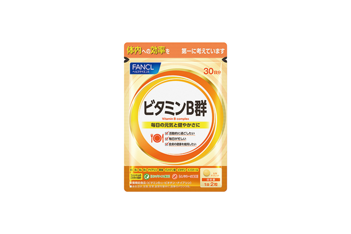 ビタミンB群には脂質や糖質の代謝を促す働きがあり、特にビタミンB2、B6には皮脂の過剰分泌を抑える効果があるため、ニキビ予防には効果的な栄養素。