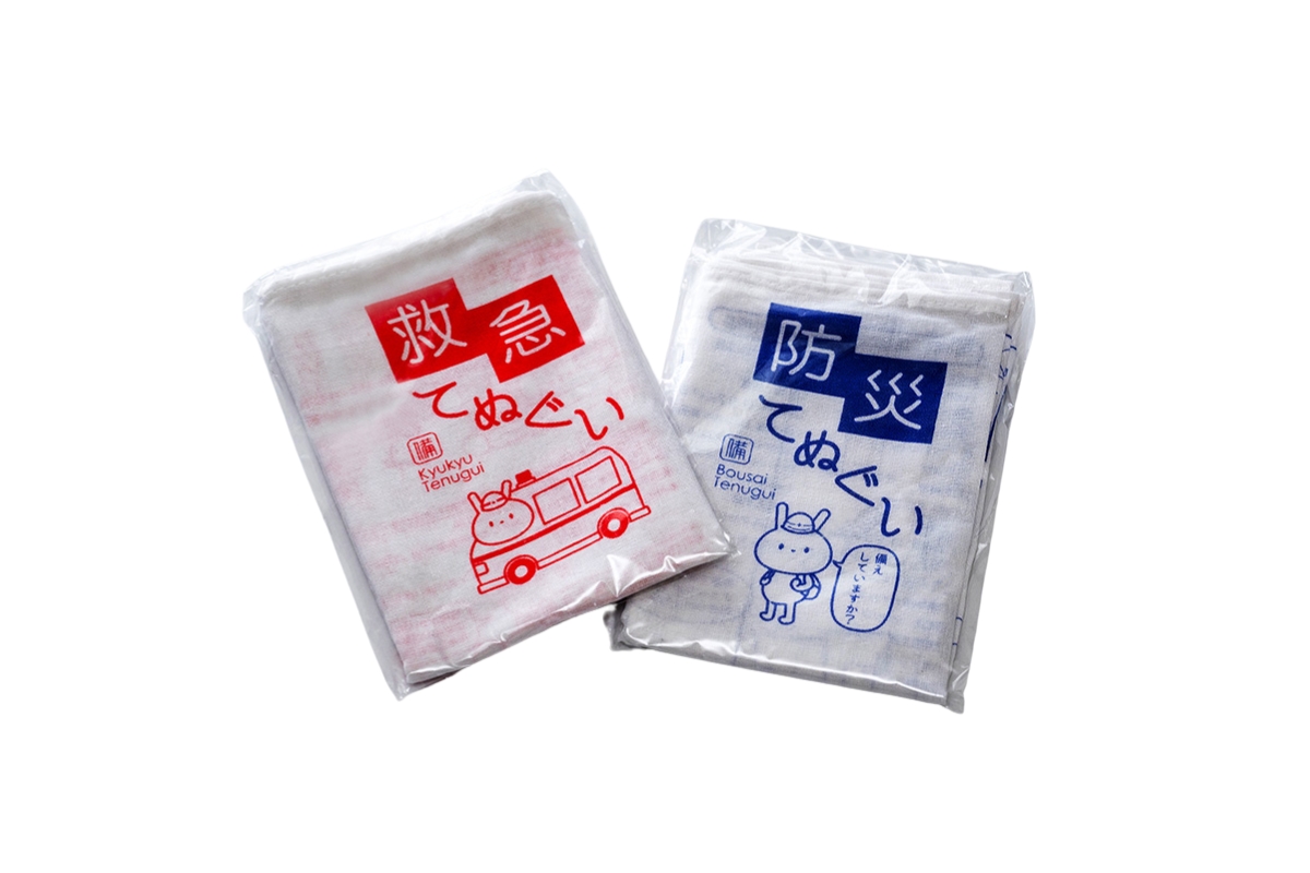 防災グッズで必要な手拭い