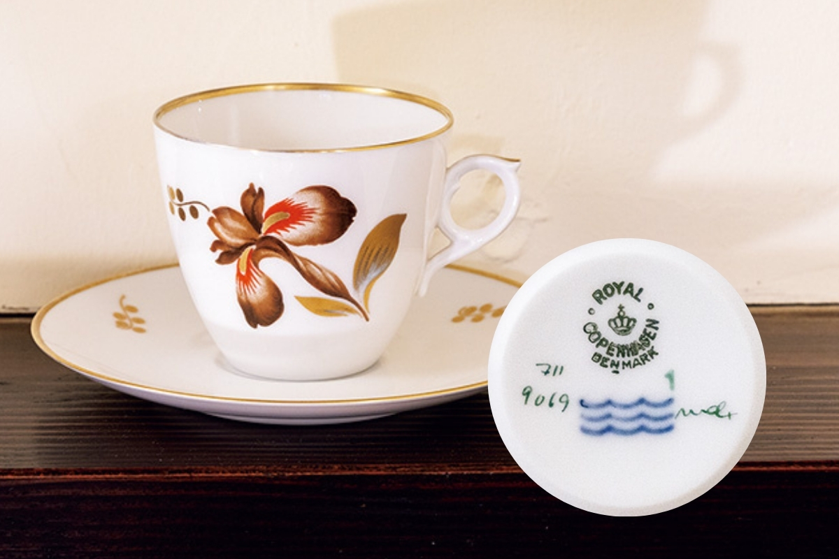ROYAL COPENHAGEN(ロイヤル コペンハーゲン)/デンマークのカップアンドソーサー