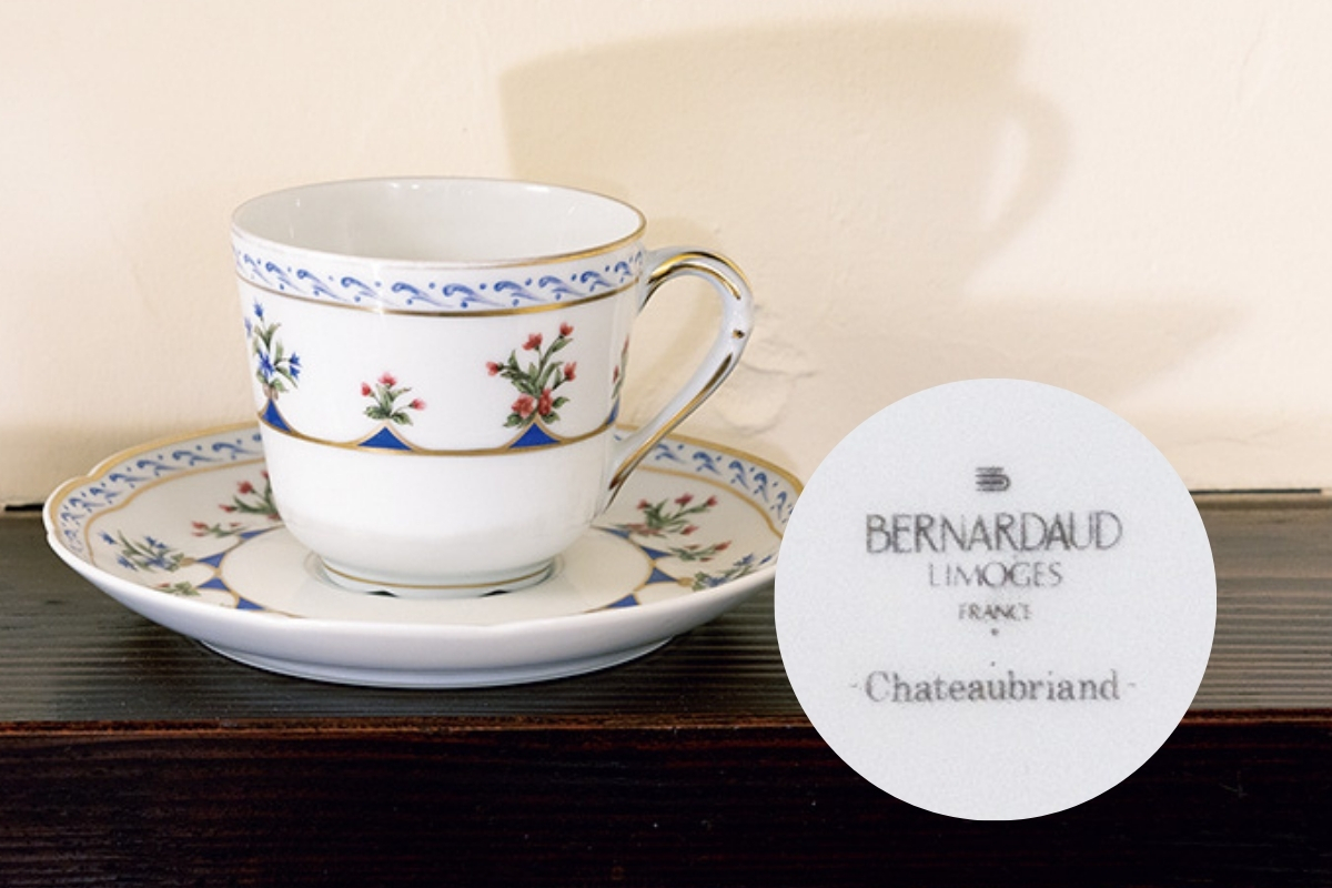 BERNARDAUD(ベルナルド)/フランスのカップアンドソーサー