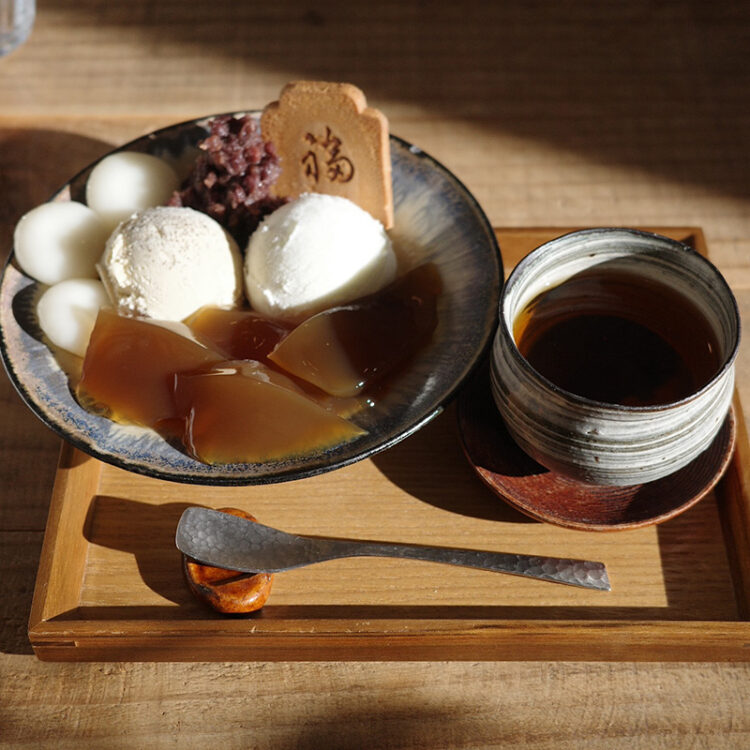 こちらがふくちやまパフェ