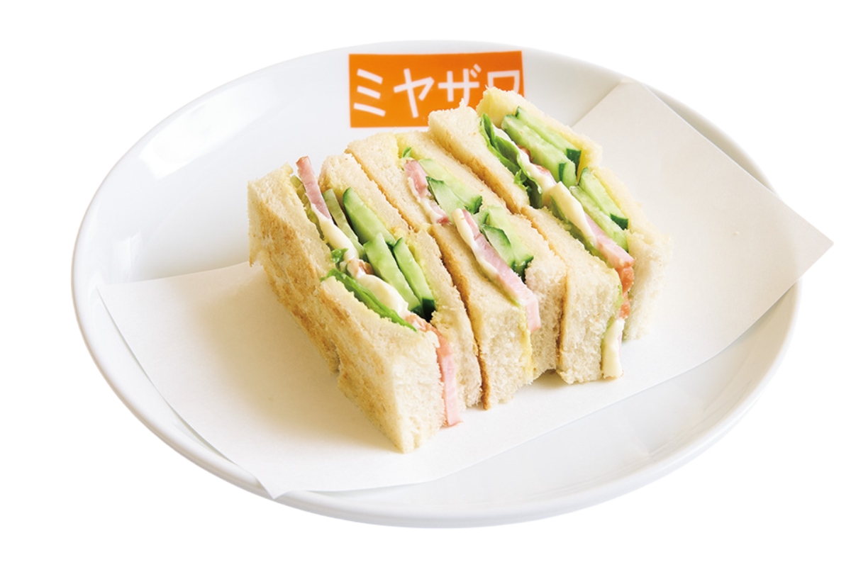 【銀座】〈喫茶スナック ミヤザワ〉のサンドイッチ