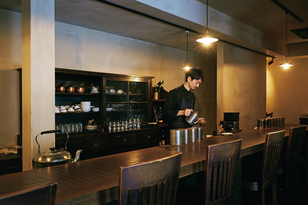 蔵前〈蕪木〉の店内