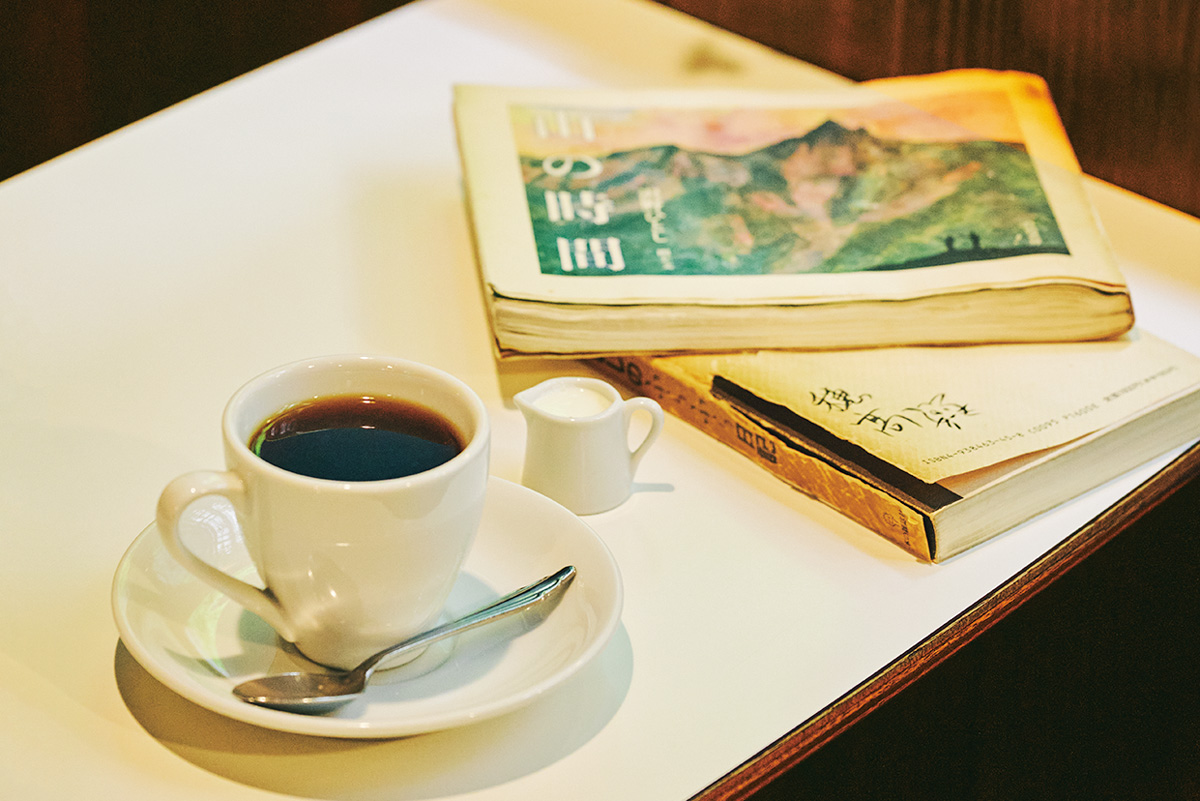 御茶ノ水〈喫茶 穂高〉のコーヒー