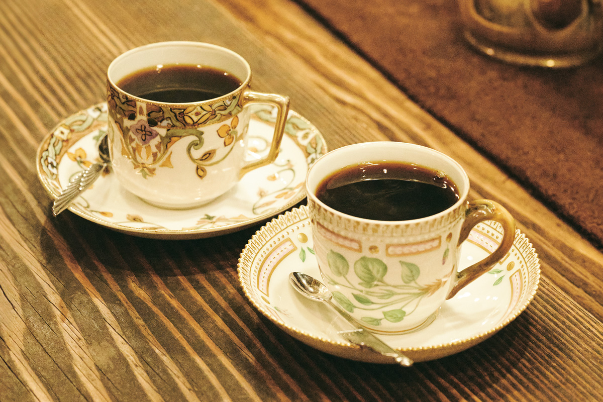 茶亭 羽當のコーヒー