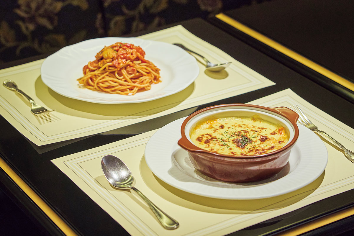横浜の西洋料理〈ル グラン〉のナポリタンとドリア