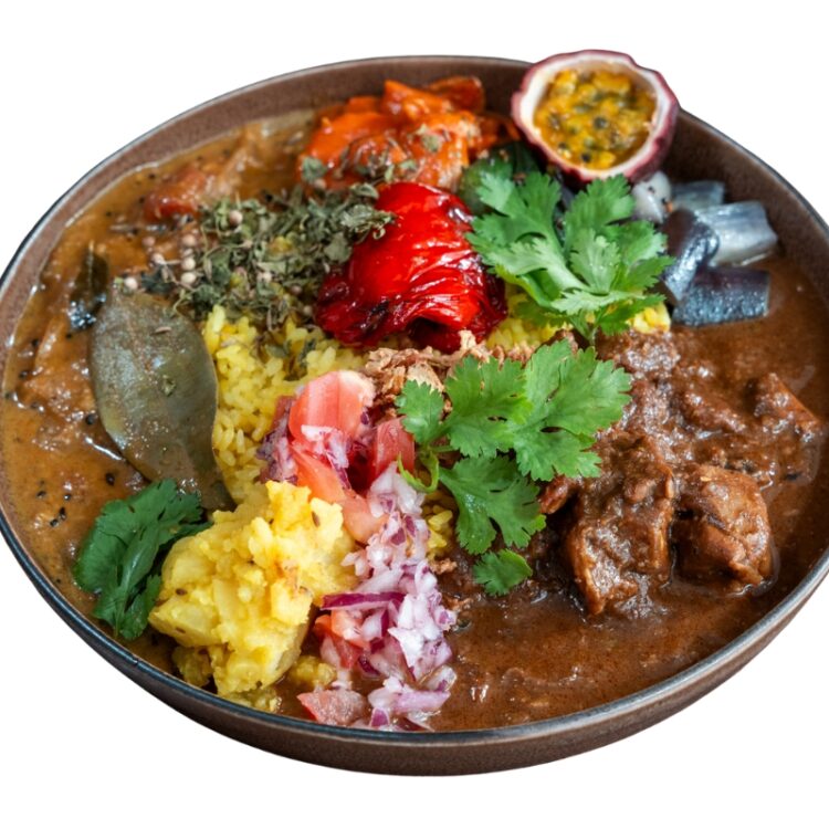 普天間の月を詠ムのカレー