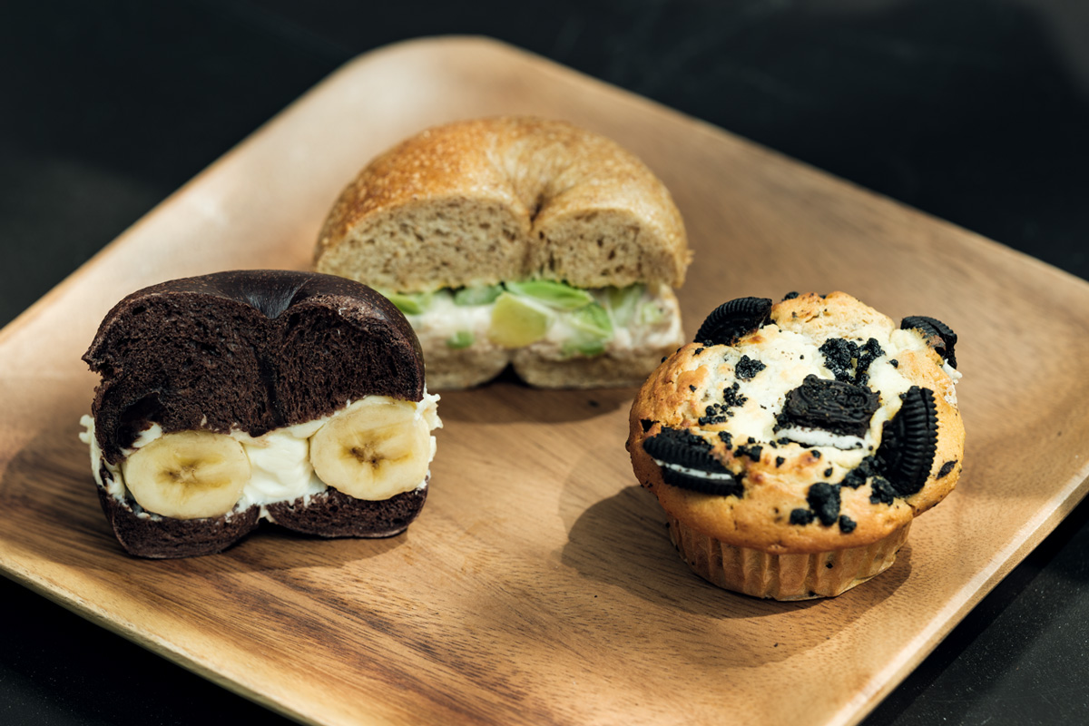 横浜のOven Bagelのベーグル