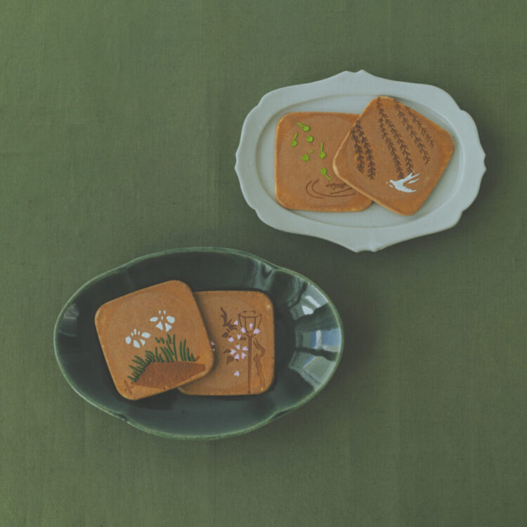 〈MATSUZAKI SHOTEN〉の「瓦煎餅」