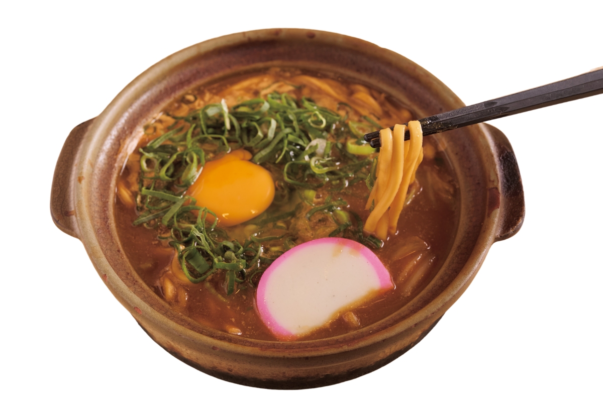 横浜駅西口のJOINUSのおすすめ横浜なかや 大関本店の味噌煮込みうどん