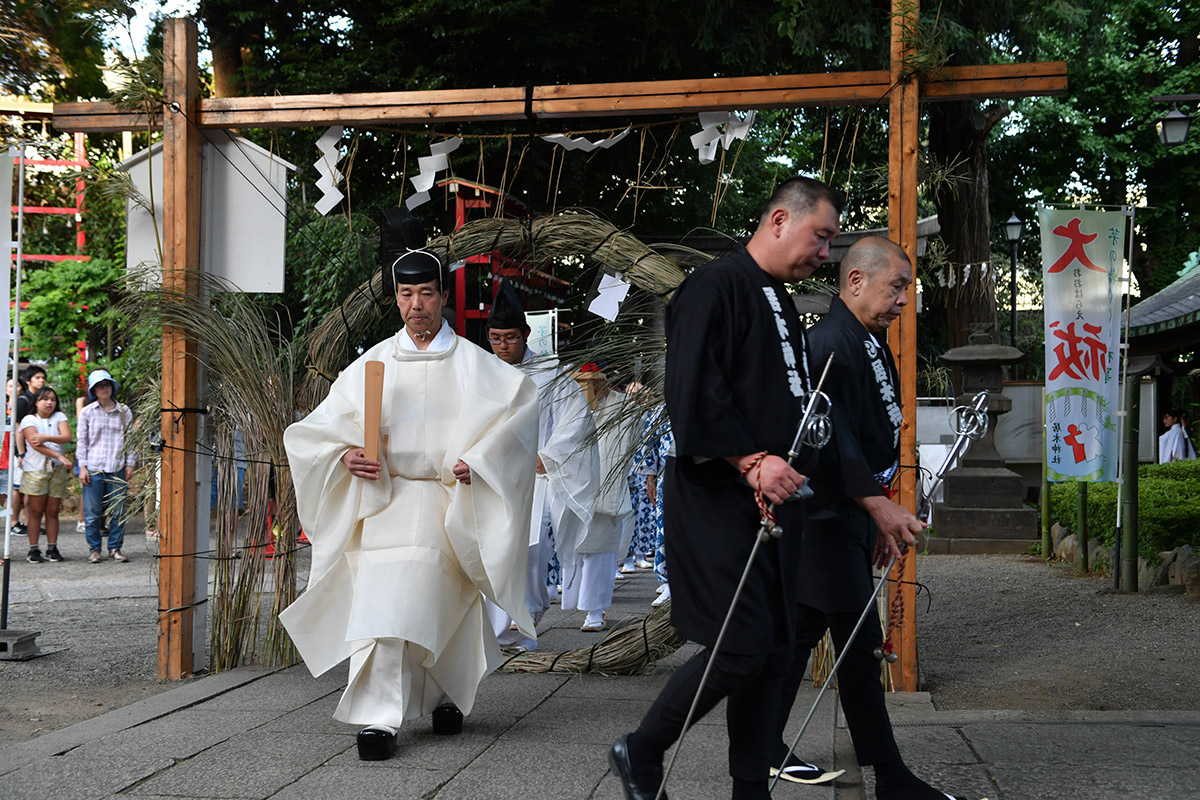 夏越大祓の神事