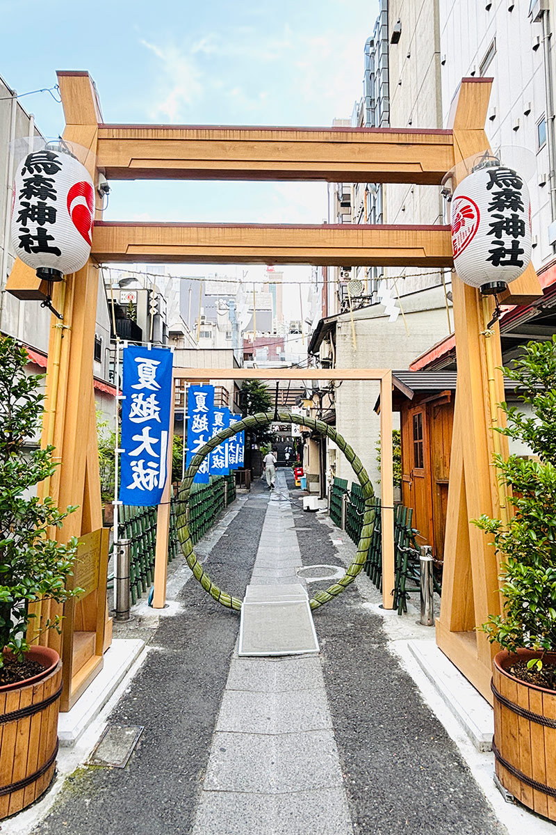 烏森神社参道