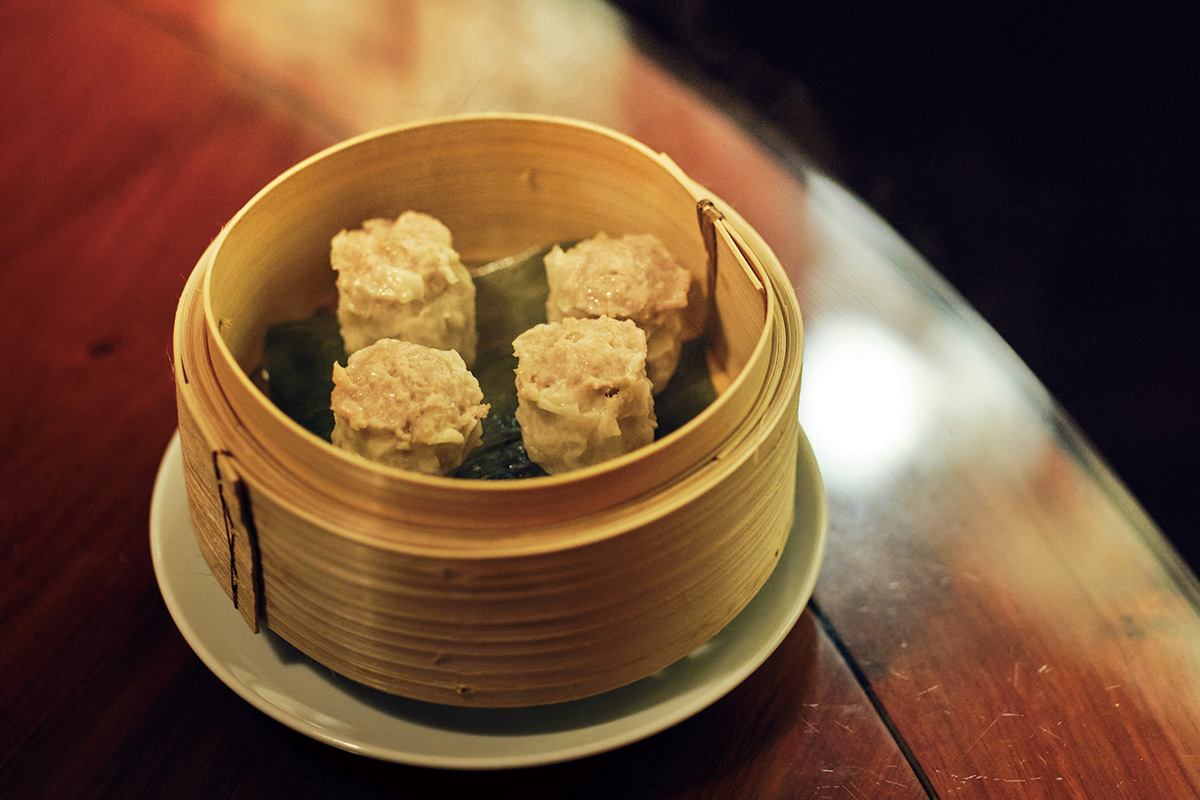 〈萬珍樓本店〉の豚肉焼売