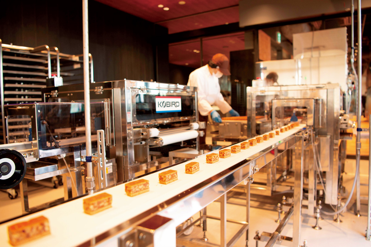 クルミッ子の工場見学