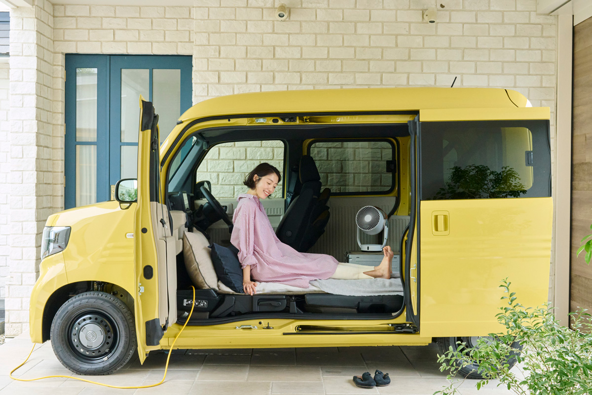 防災に強い車 ホンダのHondaのN-VAN e: