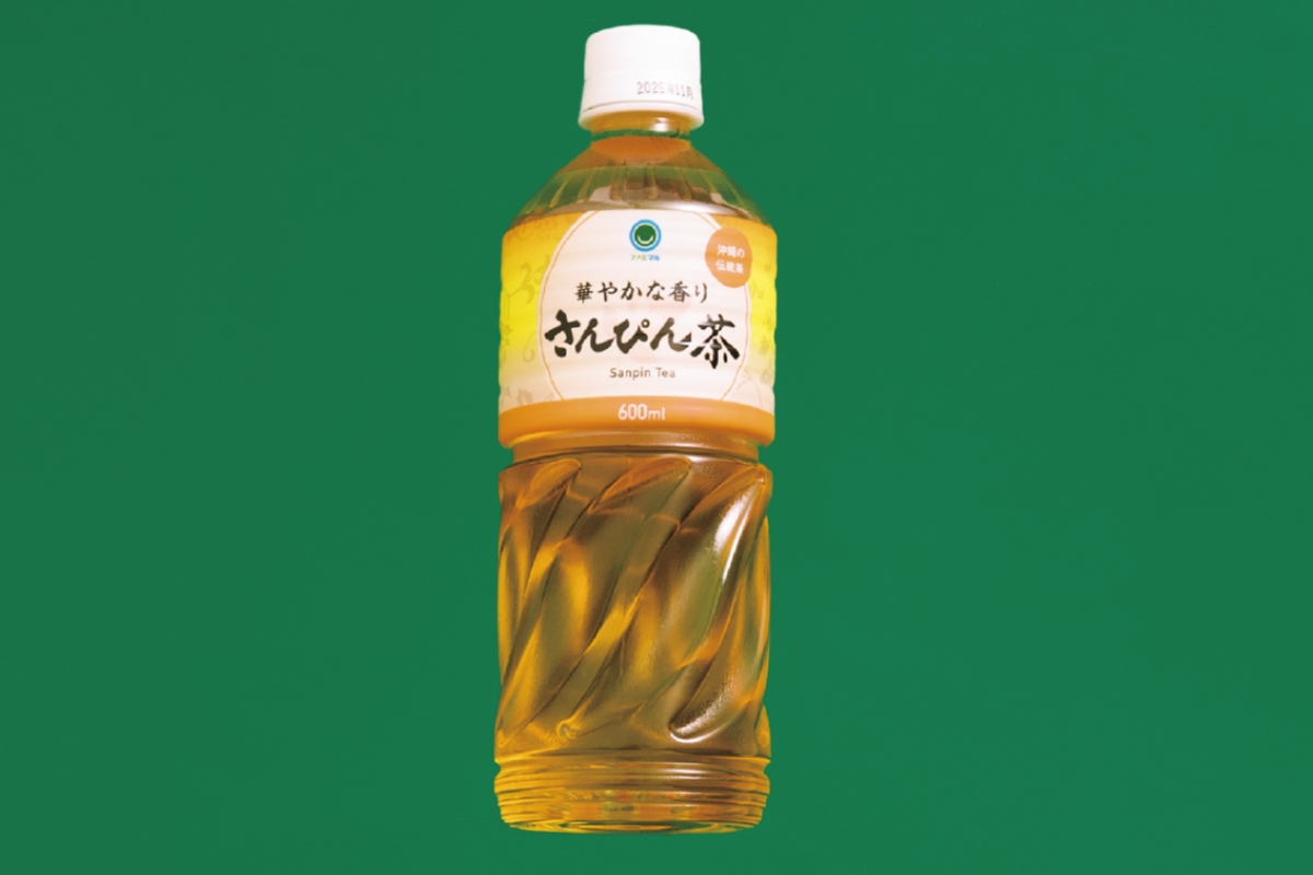 沖縄のファミリーマート限定のさんぴん茶