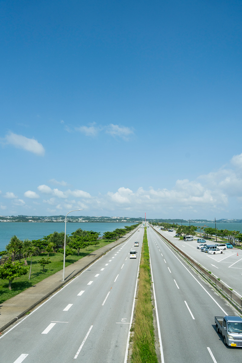 沖縄の海中道路