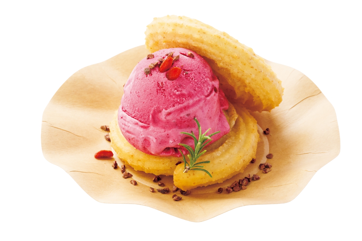沖縄のLA CHURRERÍA chatanのアイスとチュロス