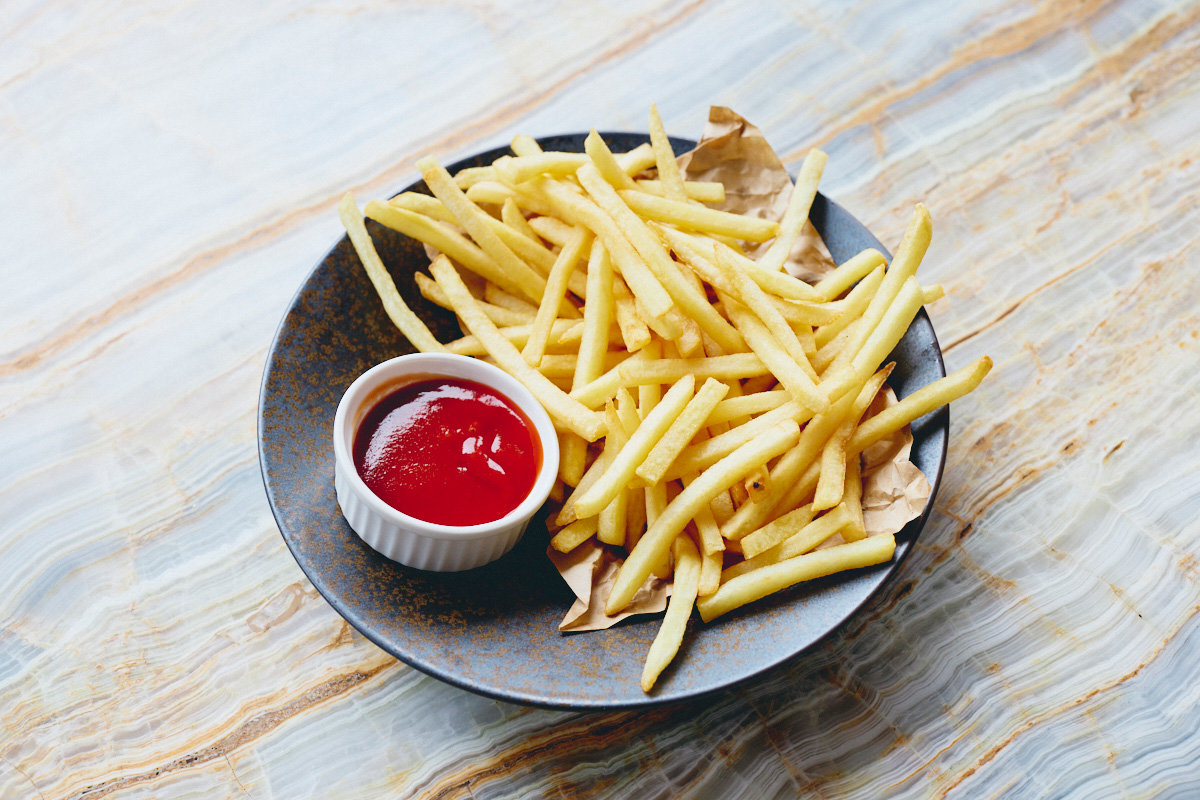 ママ友会にぴったりな東京駅すぐのブリアンツァ東京のフライドポテト