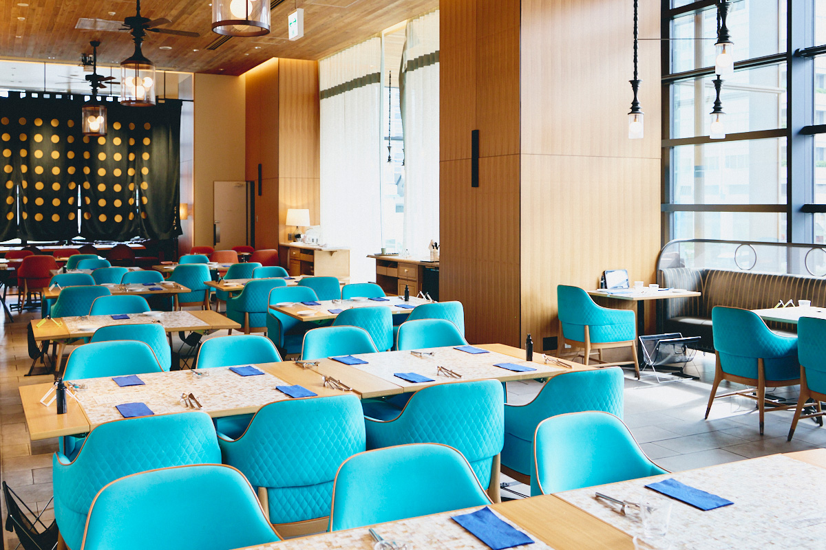 ママ友会にぴったりな東京駅すぐのブリアンツァ東京の店内