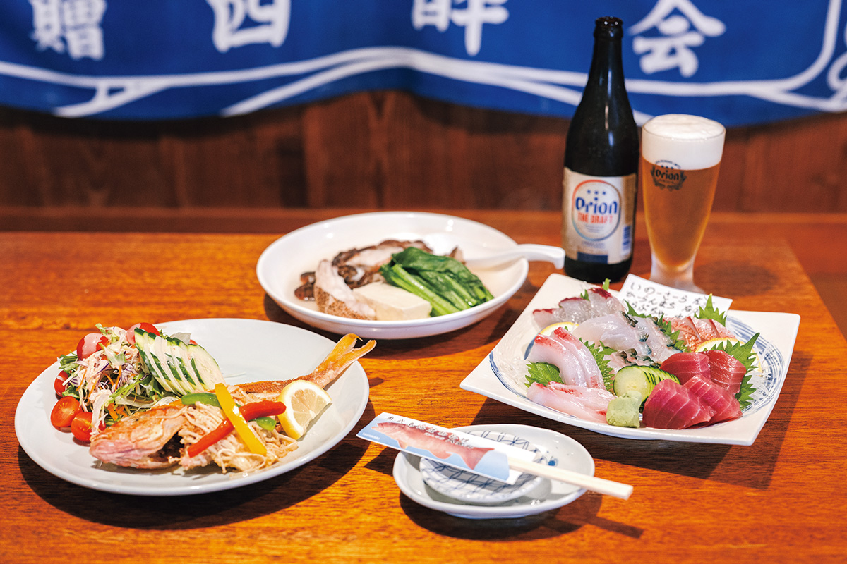 県産鮮魚と楽しむ〈大安丸 久茂地店〉