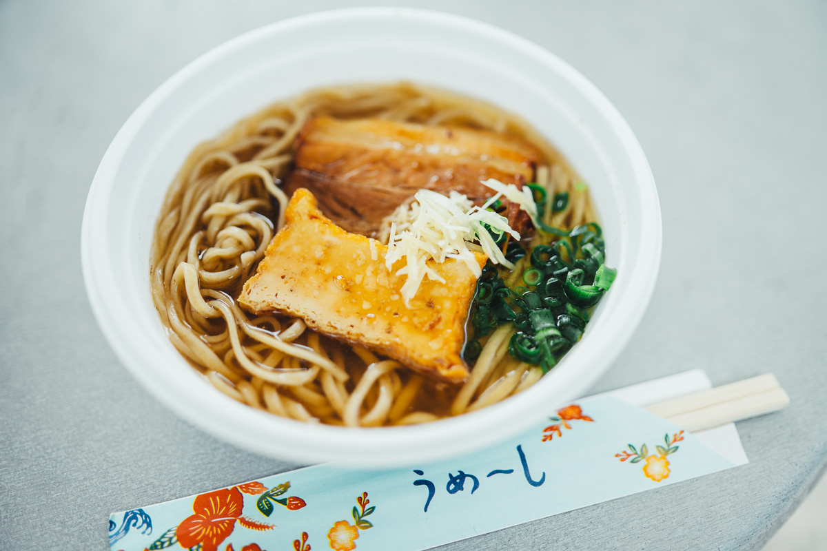 「島麦かなさん」100%の沖縄そば