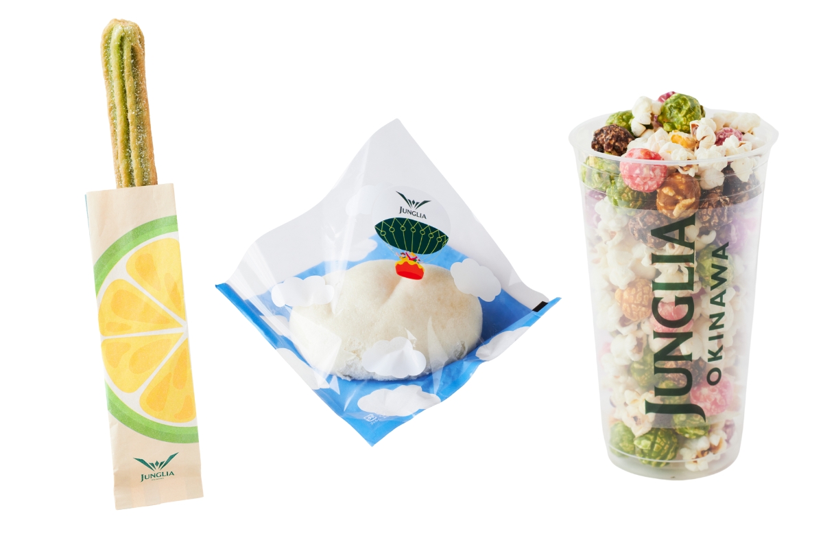 沖縄のジャングリアのフードカート