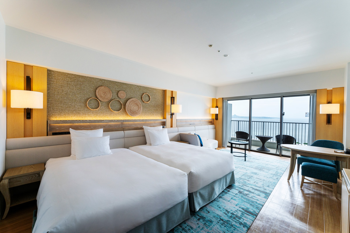 【沖縄】〈JUNGLIA OKINAWA〉オフィシャルホテルにステイ。〈オリオンホテル モトブ リゾート＆スパ〉