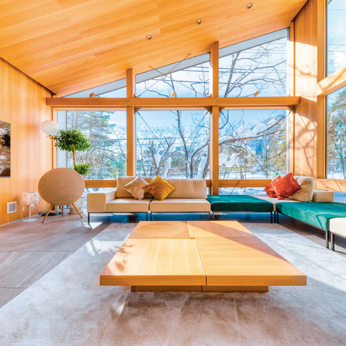 白馬にあるおしゃれなエアビー