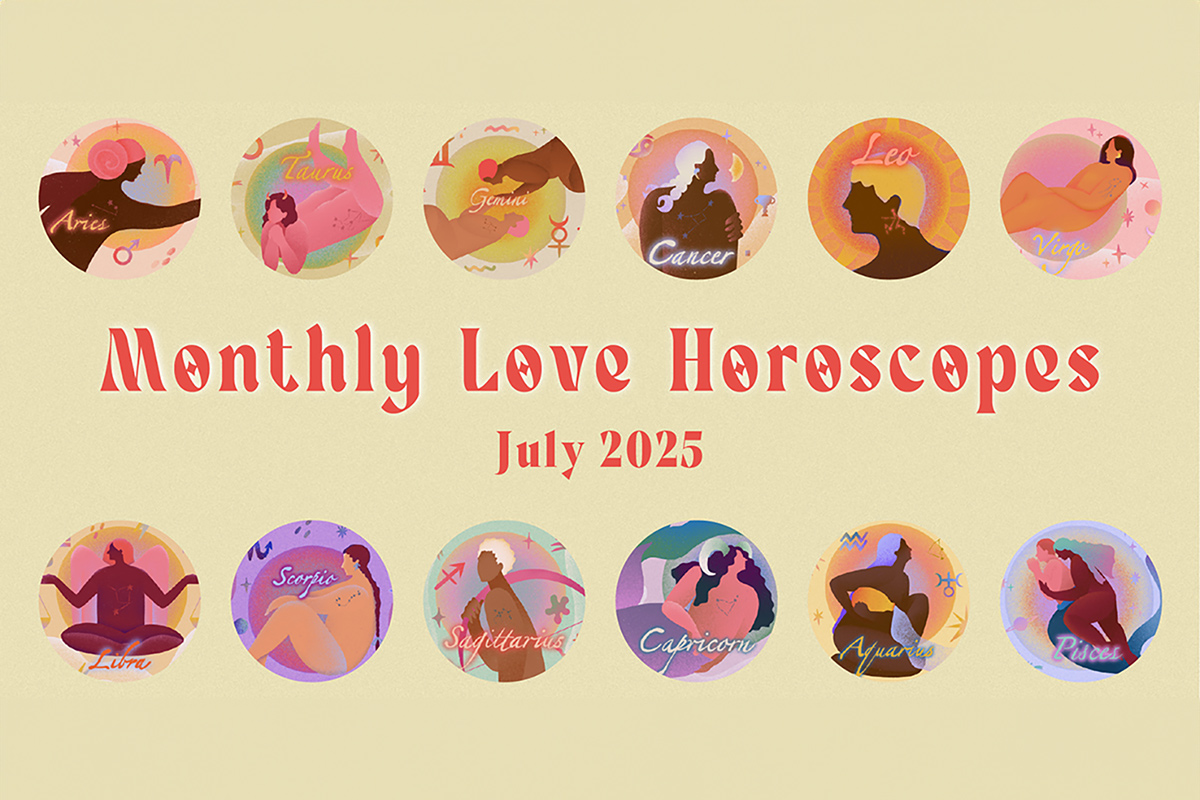 【12星座別】Monthly Love Horoscopes July 2025