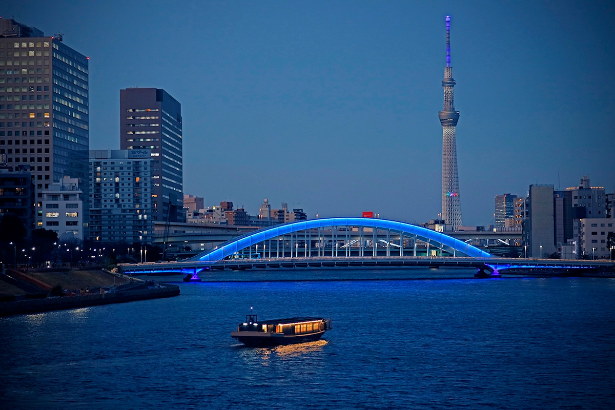 東京の絶景と絶品寿司を味わえる屋形船〈鮨 おりがみ〉がオープン！