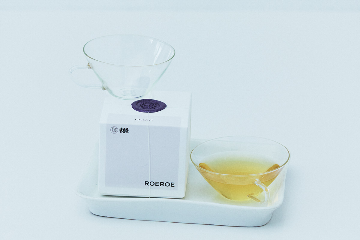 緊張がほどけてゆくリラックスできるお茶。〈ROEROE〉の「LULLABY(おやすみ)」