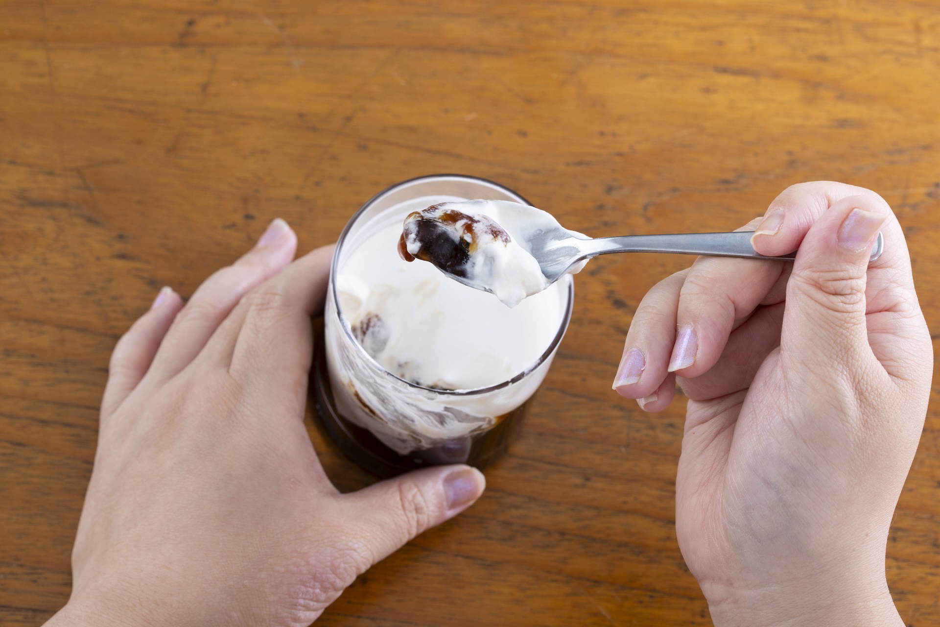 〈ホテルニューオータニ「パティスリーSATSUKI」〉の「ピュアコーヒーゼリー」