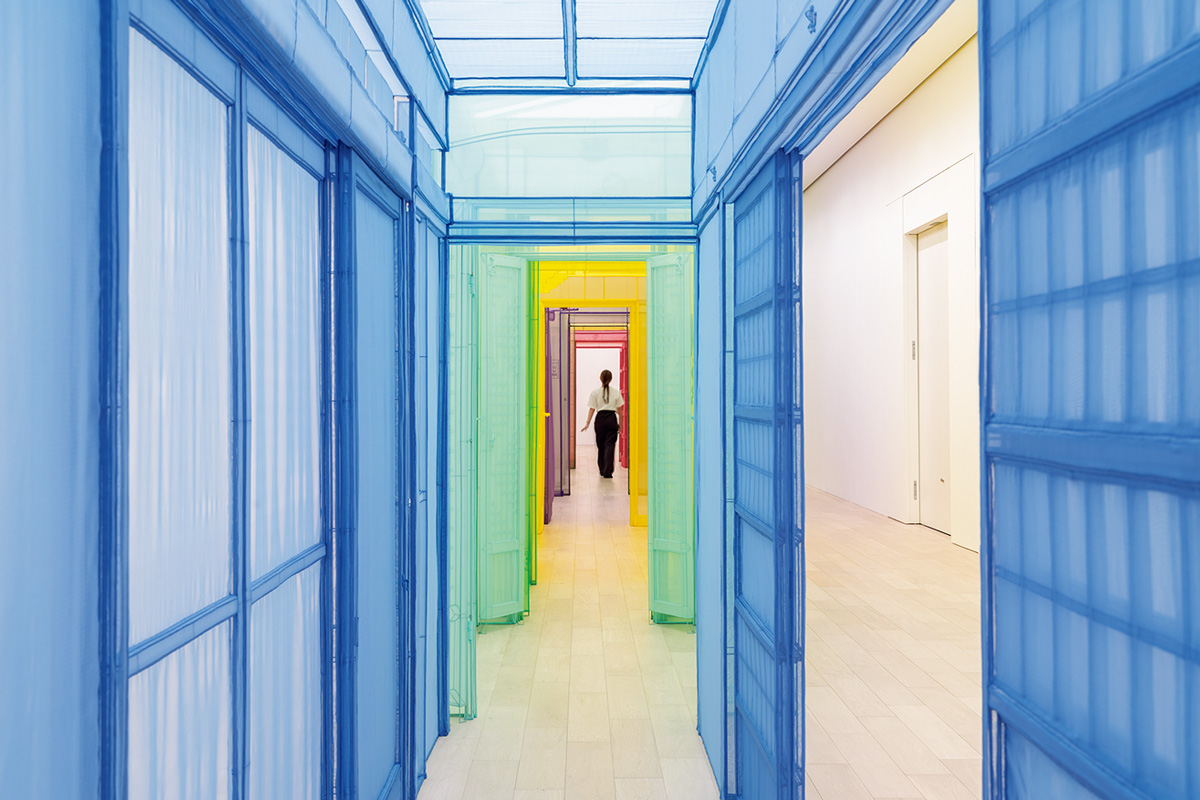 直島新美術館のHub/s 直島、ソウル、ニューヨーク、ホーシャム、ロンドン、ベルリン ソ・ドホ（2025年）